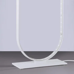 Lampe en acier blanc 55x21cm Oval - Le deun