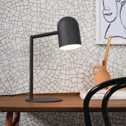 Lampe en fer noire 48,5 x 38 cm Marseille - It's about Romi