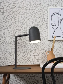 Lampe en fer noire 48,5 x 38 cm Marseille - It's about Romi