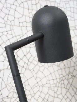 Lampe en fer noire 48,5 x 38 cm Marseille - It's about Romi