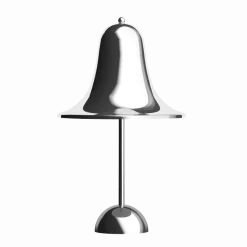Lampe en métal chromé 18cm Pantop - Verpan