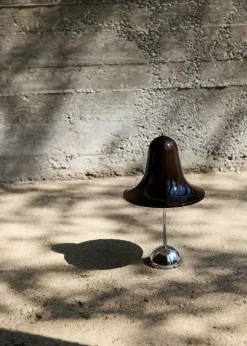 Lampe en métal marron 18cm Pantop - verpan