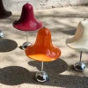 Lampe en métal rouge cerise 18cm Pantop - verpan