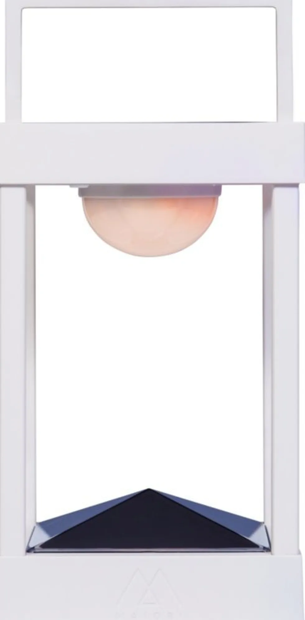 Lampe lanterne 30 cm blanche La Lampe Parc - Maiori