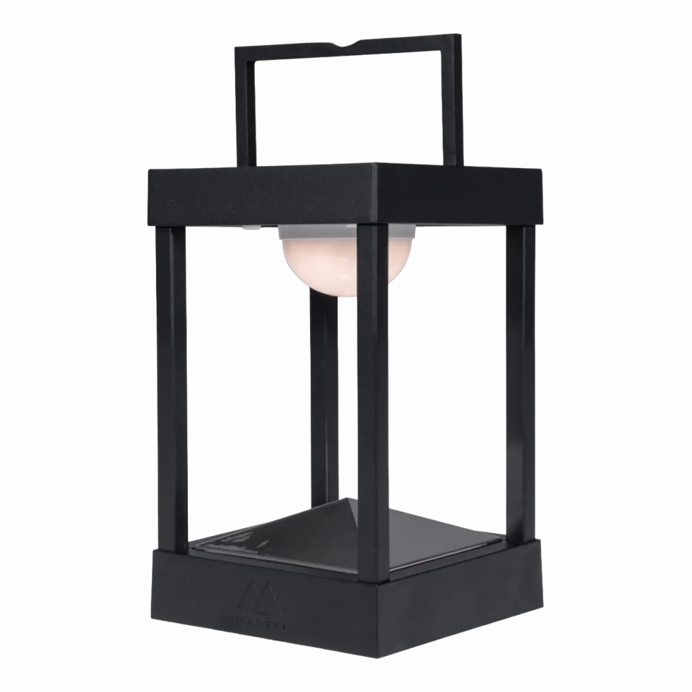 Lampe lanterne 30 cm charbon La Lampe Parc - Maiori