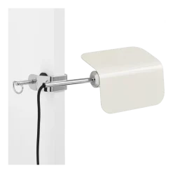 Lampe à pince blanc oyster Apex - HAY