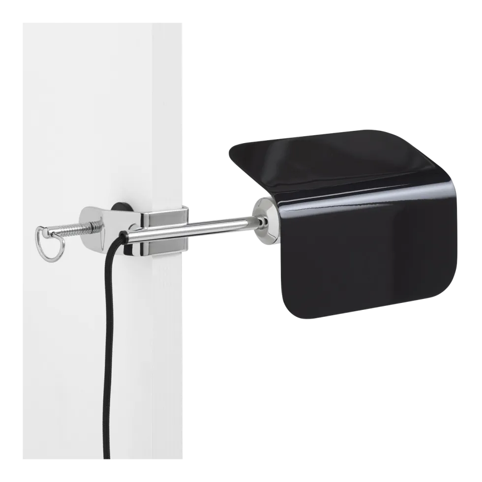 Lampe à pince noir iron Apex - HAY
