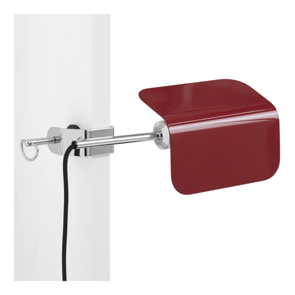 Lampe à pince rouge Apex - HAY