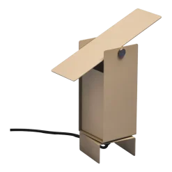 Lampe pivotante en acier sable 22,5x8cm - Moebe