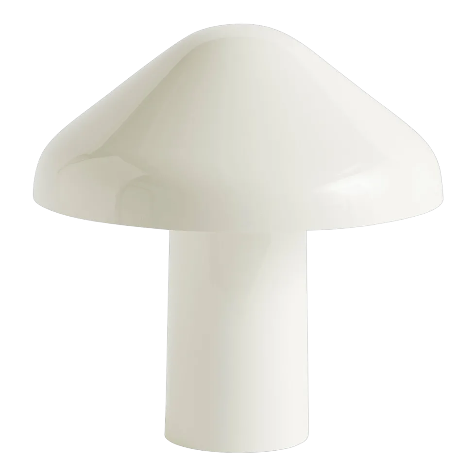 Lampe portable blanc crème 23x23cm Pao - HAY