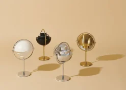Lampe portable chromé Multi-Lite - Gubi
