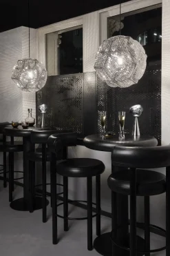 Lampe portable en abs argenté 28cm Melt - Tom Dixon