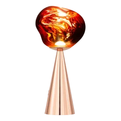 Lampe portable en abs cuivré 28cm Melt - Tom Dixon