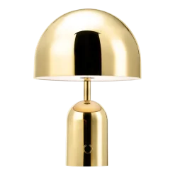 Lampe portable en abs doré 28cm Bell - Tom Dixon