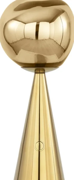 Lampe portable en abs doré 28cm Melt - Tom Dixon