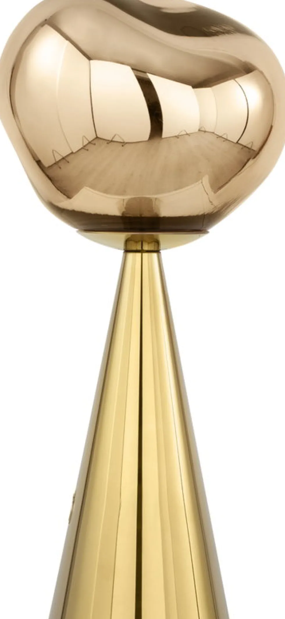 Lampe portable en abs doré 28cm Melt - Tom Dixon