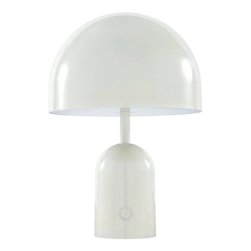 Lampe portable en abs gris 28cm Bell - Tom Dixon