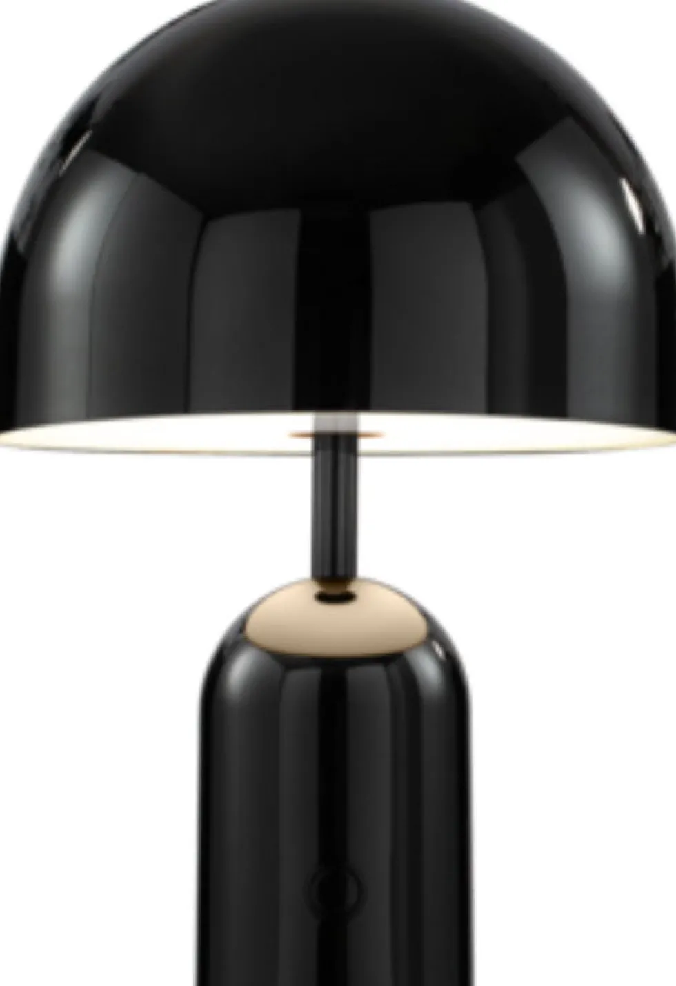 Lampe portable en abs noir 28cm Bell - Tom Dixon