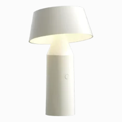 Lampe portable en acier blanche 22,5 cm Bicoca - Marset
