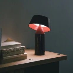 Lampe portable en acier blanche 22,5 cm Bicoca - Marset
