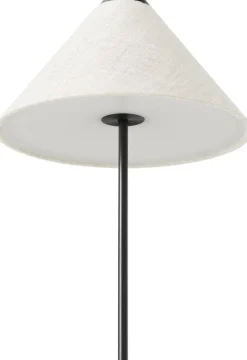 Lampe portable en acier brossé lin 30 cm Brolly - New Works