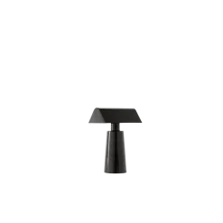 Lampe portable en acier gris anthracite Caret MF1 - &tradition