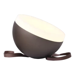 Lampe portable en aluminium bronze Sphere adventure - New works