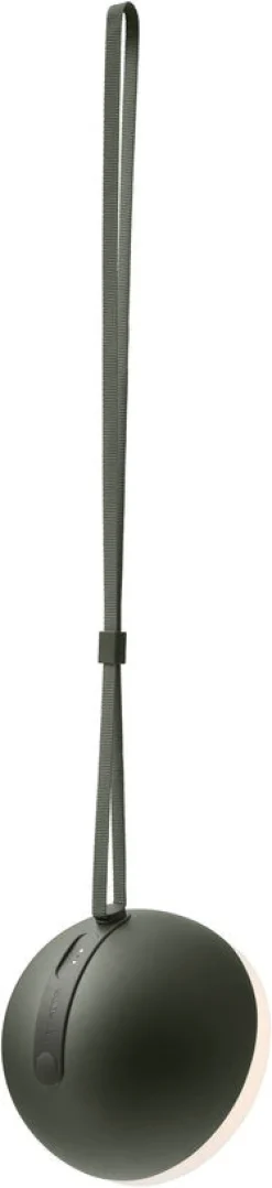 Lampe portable en aluminium vert Sphere adventure - New works