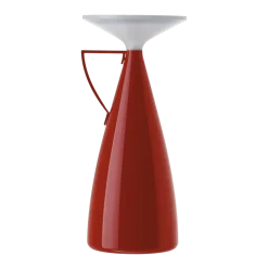 Lampe portable en thermoplastique recyclé bordeaux 11x24cm Camomille - Kartell