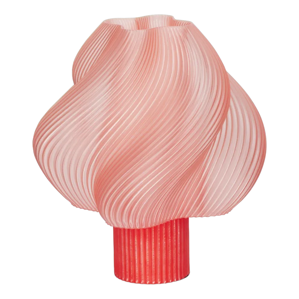 Lampe portable peach sorbet 23 cm Soft serve - Crème Atelier