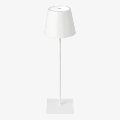Lampe portable pour extérieur en aluminium blanc Toc - Faro Barcelona
