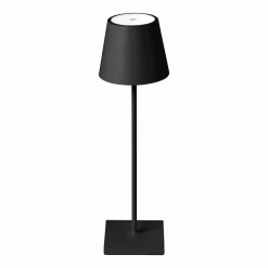 Lampe portable pour extérieur en aluminium noir Toc - Faro Barcelona
