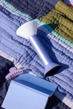 Lampe portative en métal violet 14xh30cm - Hübsch
