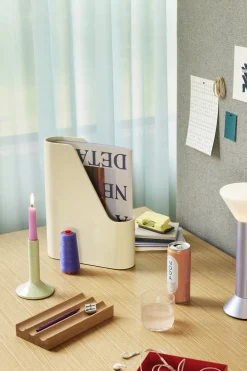 Lampe portative en métal violet 14xh30cm - Hübsch
