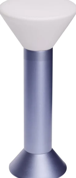 Lampe portative en métal violet 14xh30cm - Hübsch