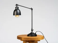 Lampe à poser en acier noir 15x45x12cm Freja - Custom Form