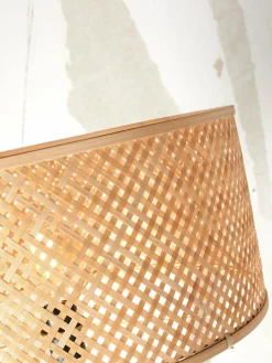 Lampe à poser en bambou naturel avec abat-jour naturel 32x38 cm Java - Good & Mojo