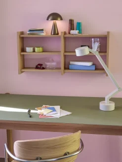 Lampe à poser en métal gris clair 12x45xh59cm Verve - Hübsch