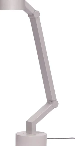 Lampe à poser en métal gris clair 12x45xh59cm Verve - Hübsch