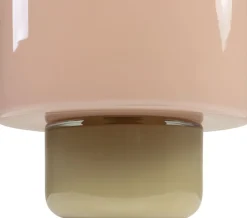 Lampe à poser en verre macchiato et olive 25x30cm Kasumi - Versmissen