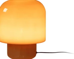 Lampe à poser en verre macchiato et olive 25x30cm Kasumi - Versmissen