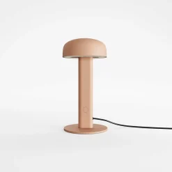 Lampe à poser rose cendré NOD - Tiptoe
