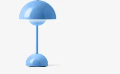 Lampe à poser sans fil swim blue Flowerpot VP9 - &tradition