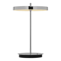Lampe sans fil argenté chromé Asteria Move - UMAGE