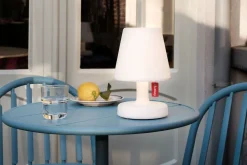 Lampe sans fil blanche 16x25cm Edison The Petit - Fatboy