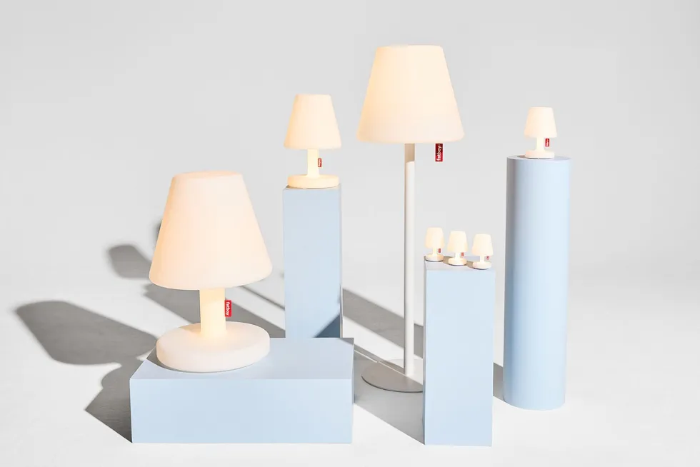 Lampe sans fil blanche 16x25cm Edison The Petit - Fatboy