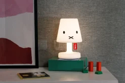 Lampe sans fil blanche 16x25cm Edison The Petit Miffy - Fatboy