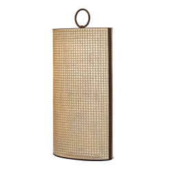Lampe sans fil de jardin en bronze laqué et résine 83 cm Clara - Contardi