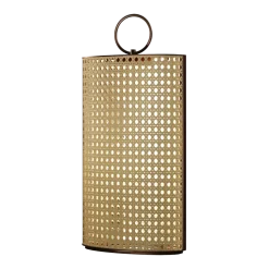 Lampe sans fil de jardin en bronze laqué et résine 60 cm Clara - Contardi
