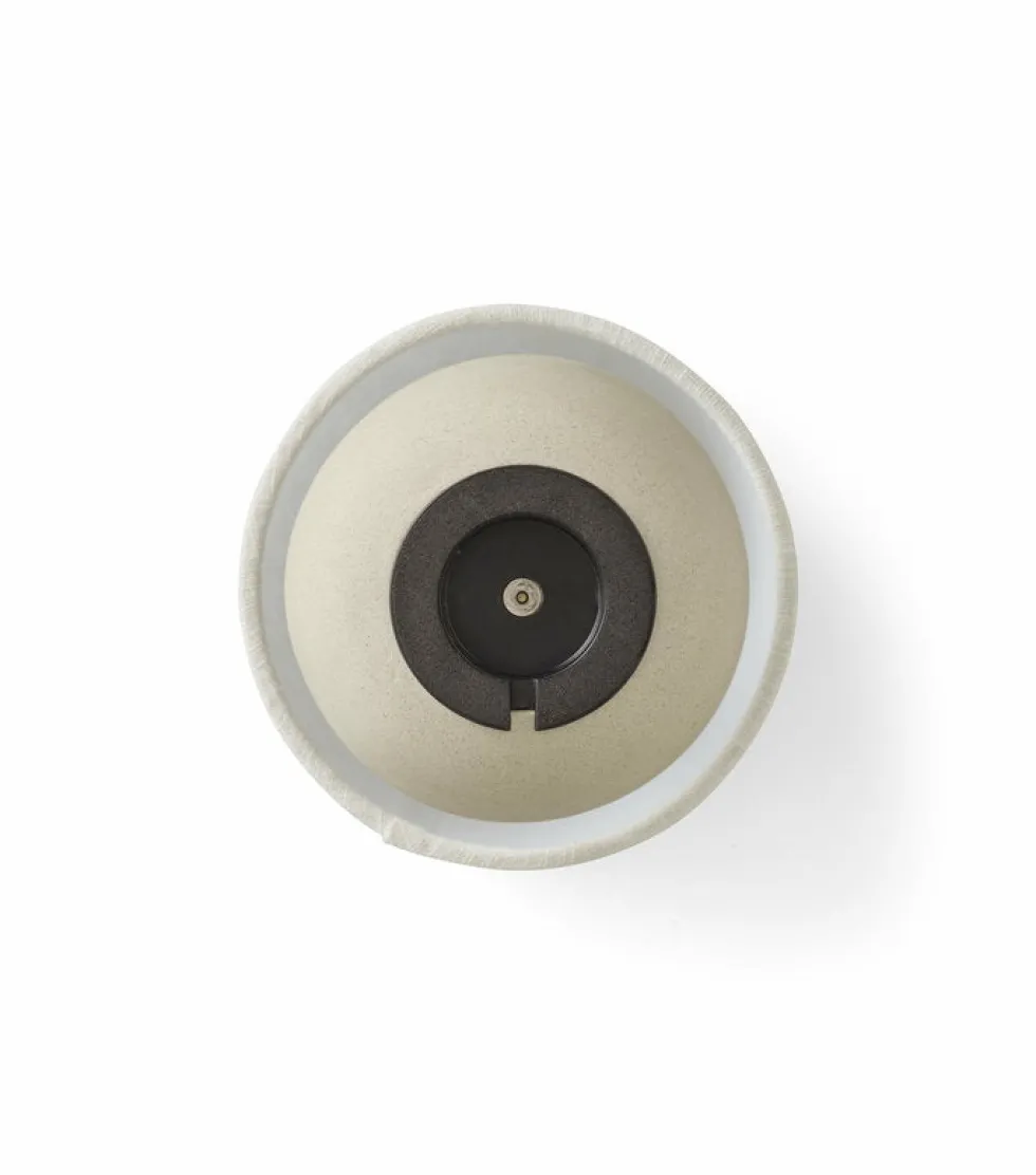Lampe sans fil en céramique noir 20 x 12 cm Torso - Audo